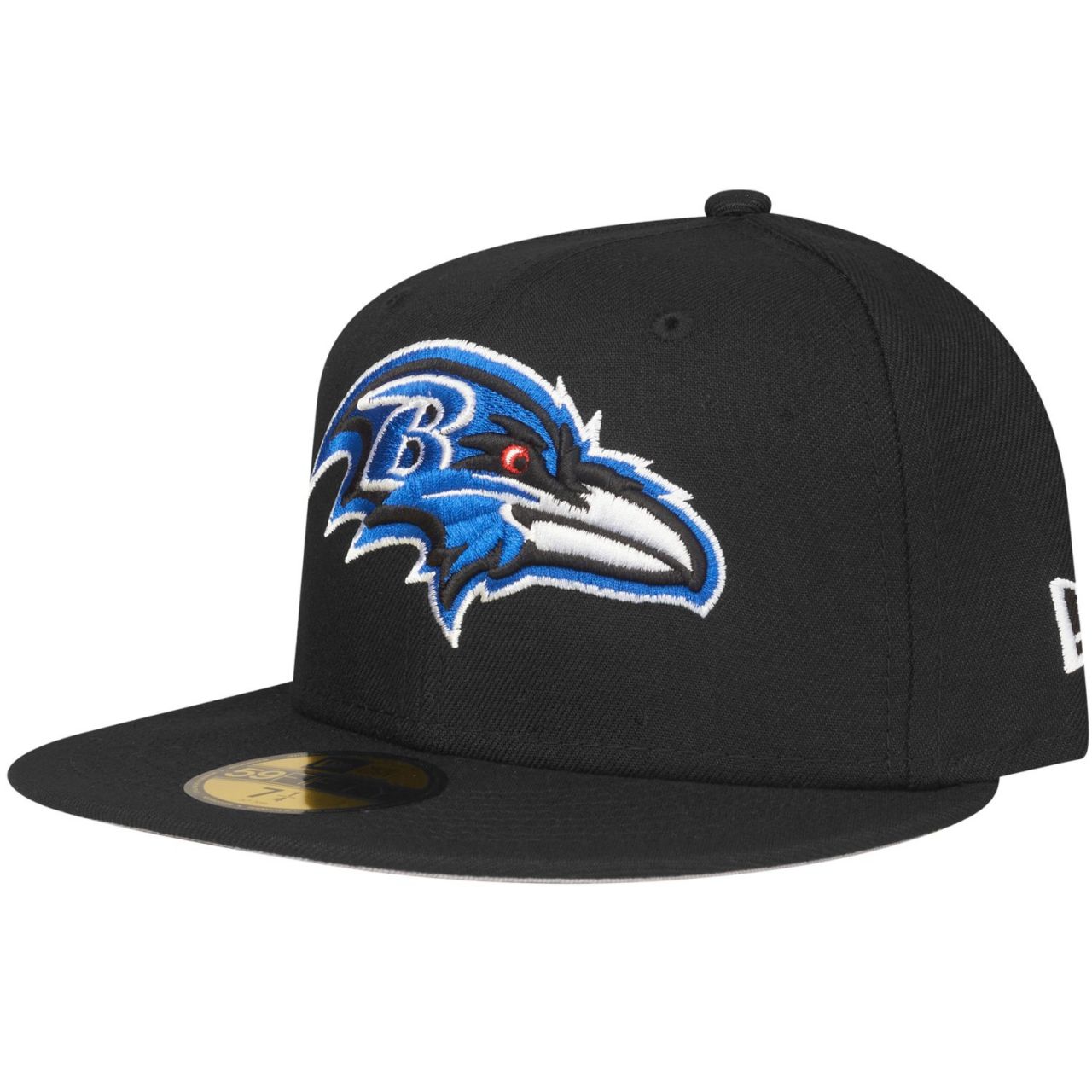 Bild von New Era, Herren, Cap, 59Fifty Fitted Cap - NFL Baltimore Ravens - 7 3/8, Schwarz, (7 3/8)
