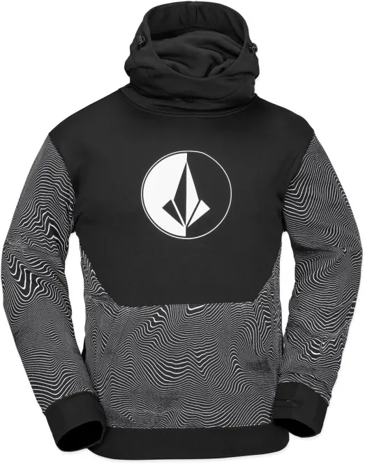 Bild von VOLCOM HYDRO RIDING Hoodie 2025 black print - XS