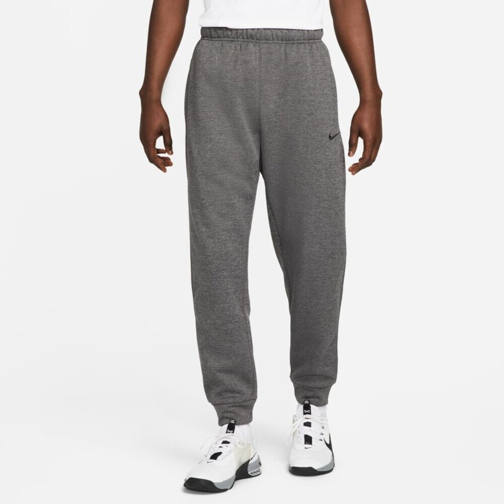 Bild von NIKE Therma-FIT Tapered Fitness Trainingshose Herren 071 - charcoal heathr/dk smoke grey/black S