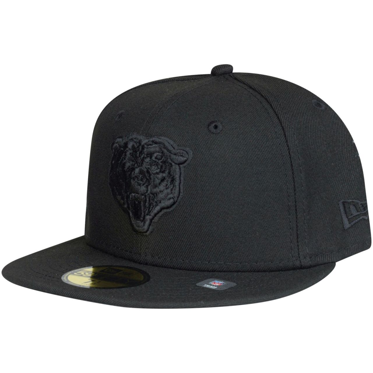 Bild von New Era, Herren, Cap, 59Fifty Fitted Cap - HEAD Chicago Bears blk - 7 7/8, Schwarz, (7 7/8)