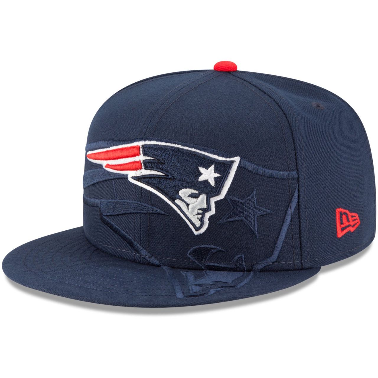 Bild von New Era, Herren, Cap, 59Fifty Cap - SPILL New England Patriots - 7, Blau, (7)