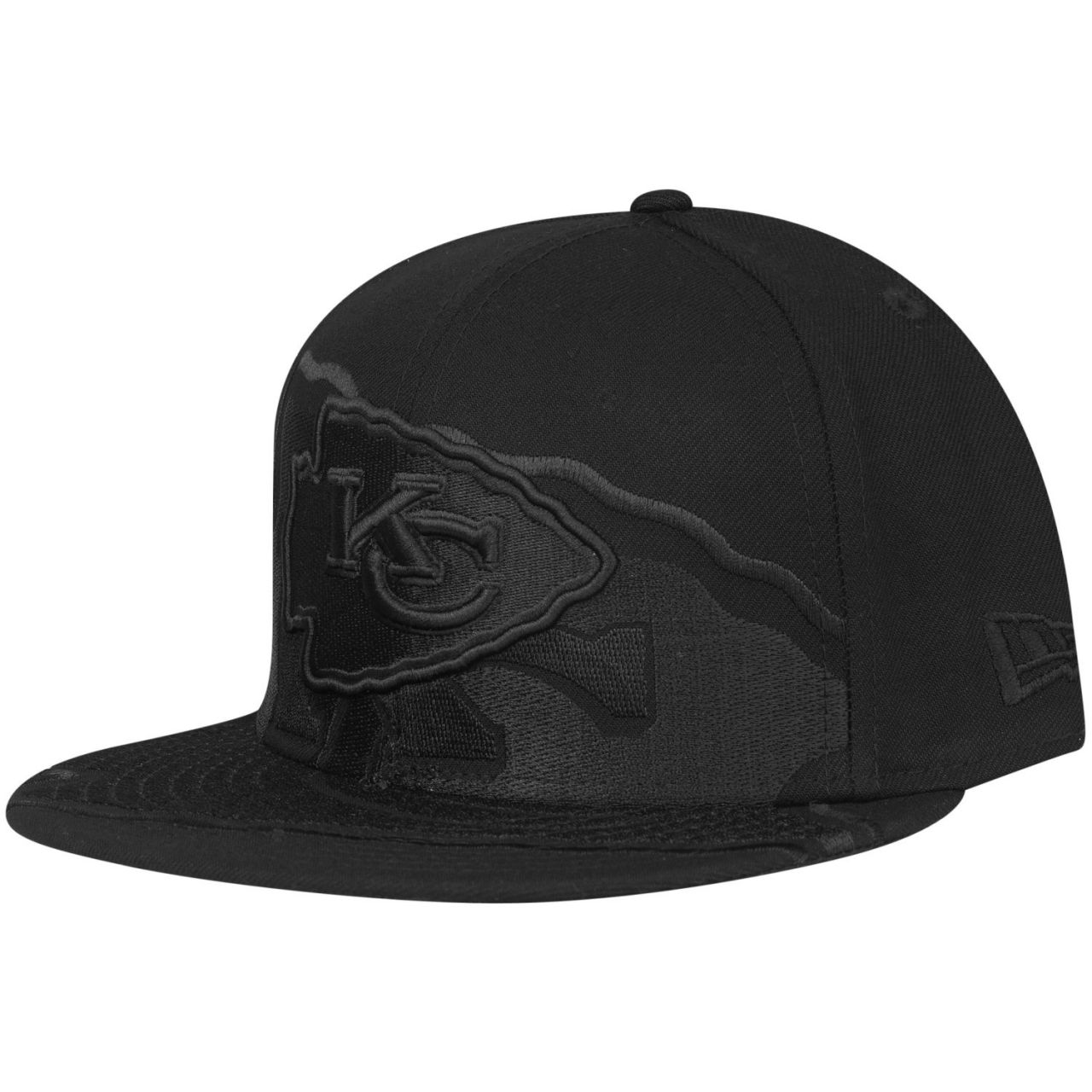 Bild von New Era, Herren, Cap, 59Fifty Fitted Cap SPILL Kansas City Chiefs - 7 1/4, Schwarz, (7 1/4)