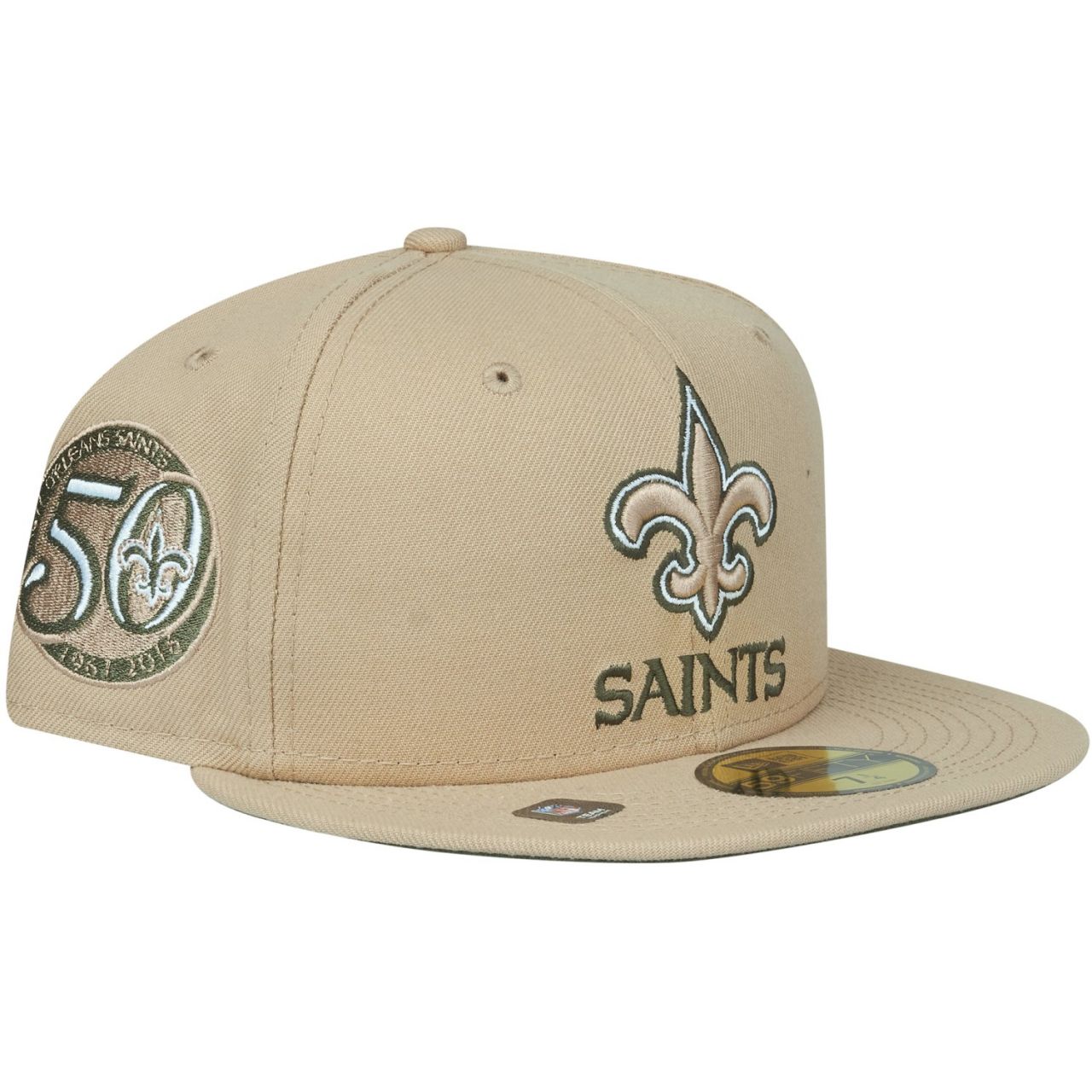 Bild von New Era 59Fifty Fitted Cap - ANNIVERSARY New Orleans Saints