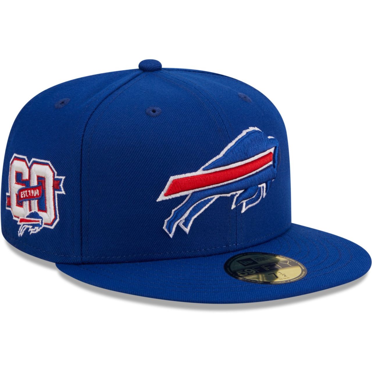 Bild von New Era, Herren, Cap, 59Fifty Fitted Cap Buffalo Bills 60 Seasons - 8, Blau, (8)