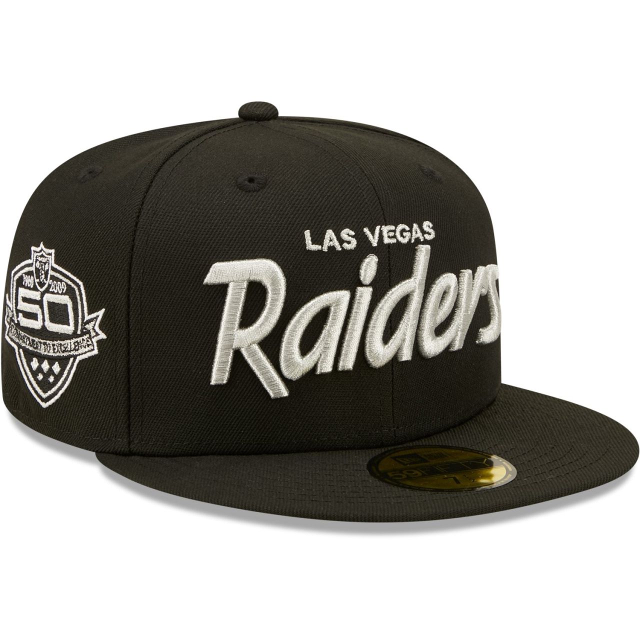 Bild von New Era 59Fifty Fitted Cap - Las Vegas Raiders Script 50