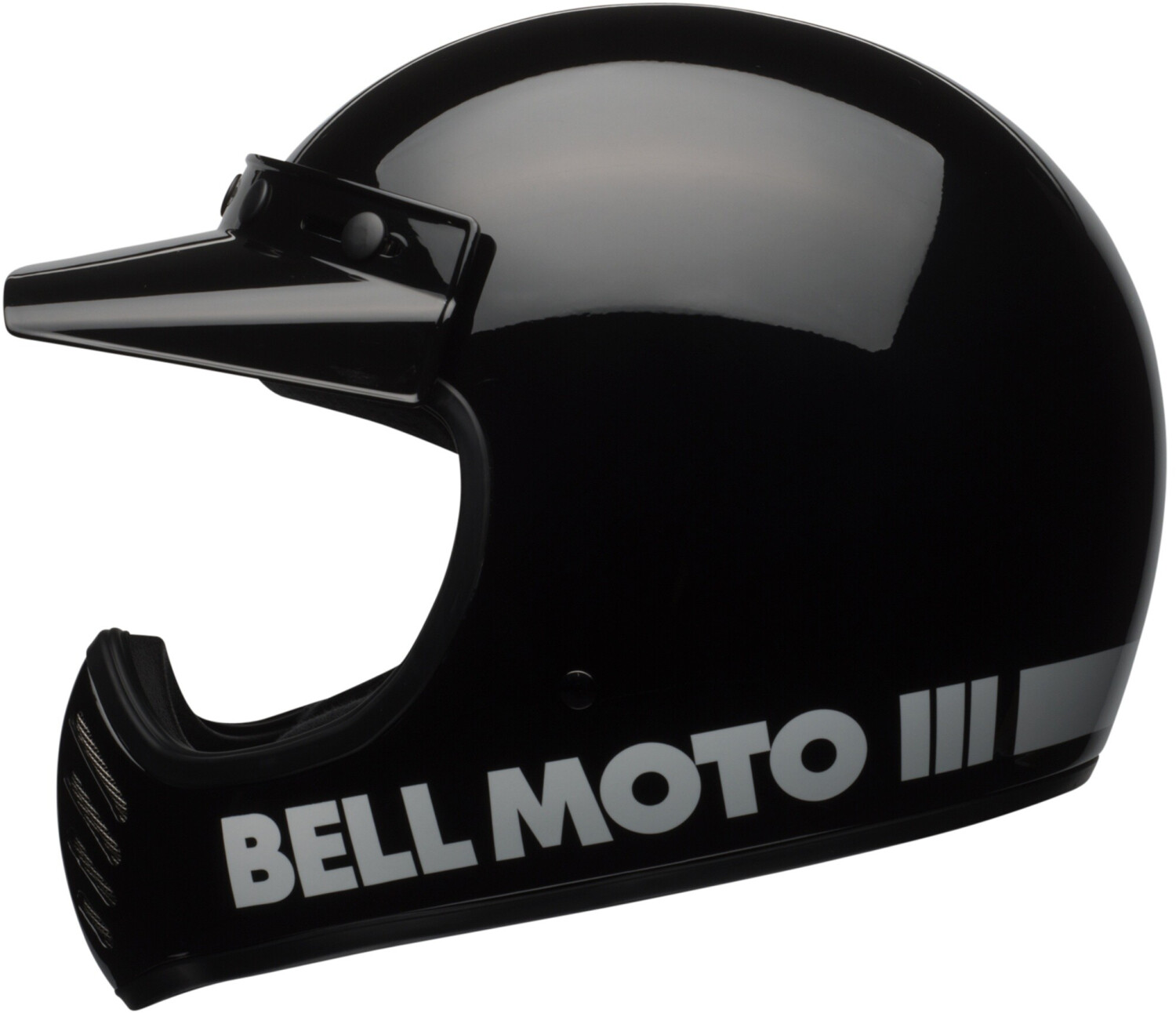 Bild von Bell Moto-3 Classic Motocross Helm, schwarz, Größe XS für Männer