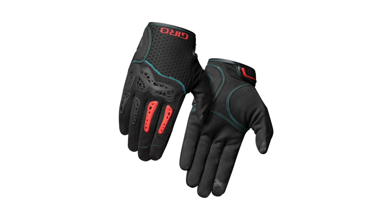 Bild von Giro Gnar Fahrrad Handschuhe lang schwarz/rot 2023 L (9)