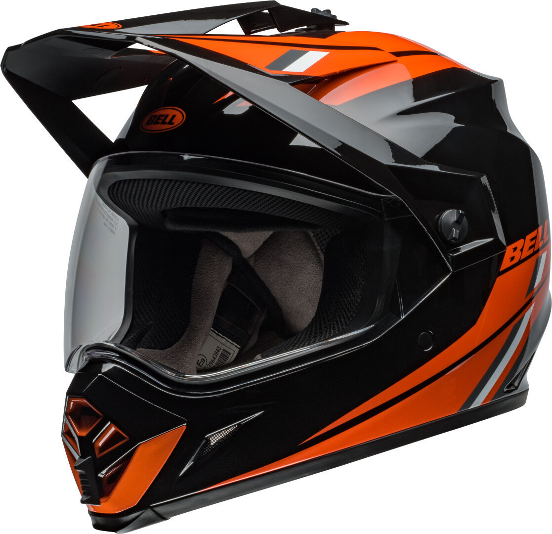 Bild von Bell MX-9 Adventure MIPS Alpine Motocross Helm, schwarz-orange, Größe L für Männer