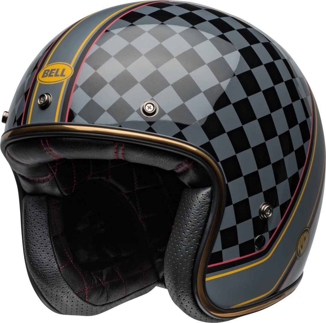 Bild von Bell Custom 500 RSD Wreakers Jethelm, schwarz-grau-gold, Größe M für Männer