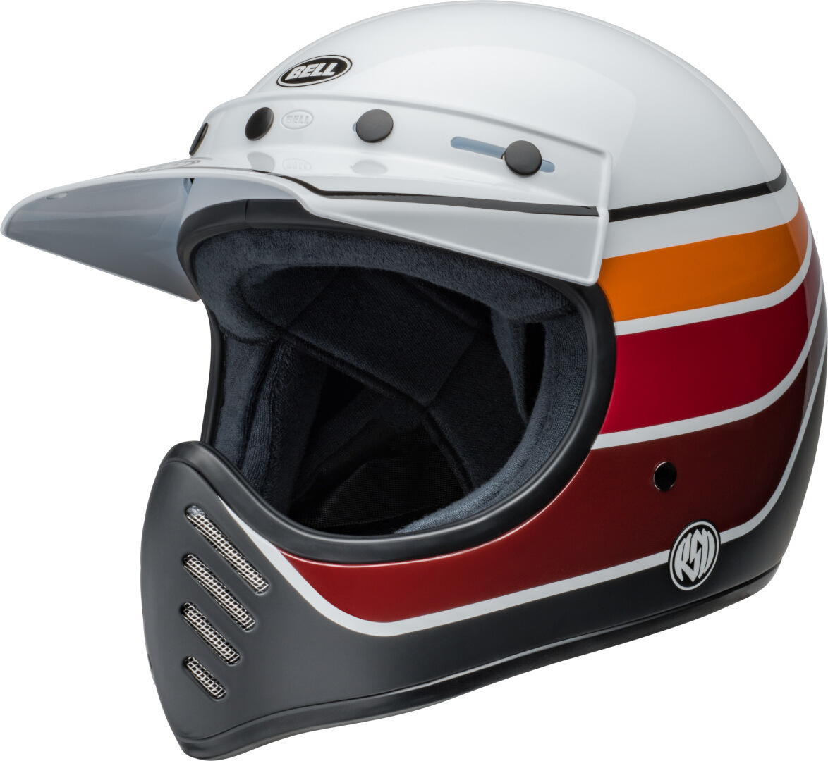 Bild von Bell Moto-3 RSD Saddleback Motocross Helm, mehrfarbig, Größe M für Männer