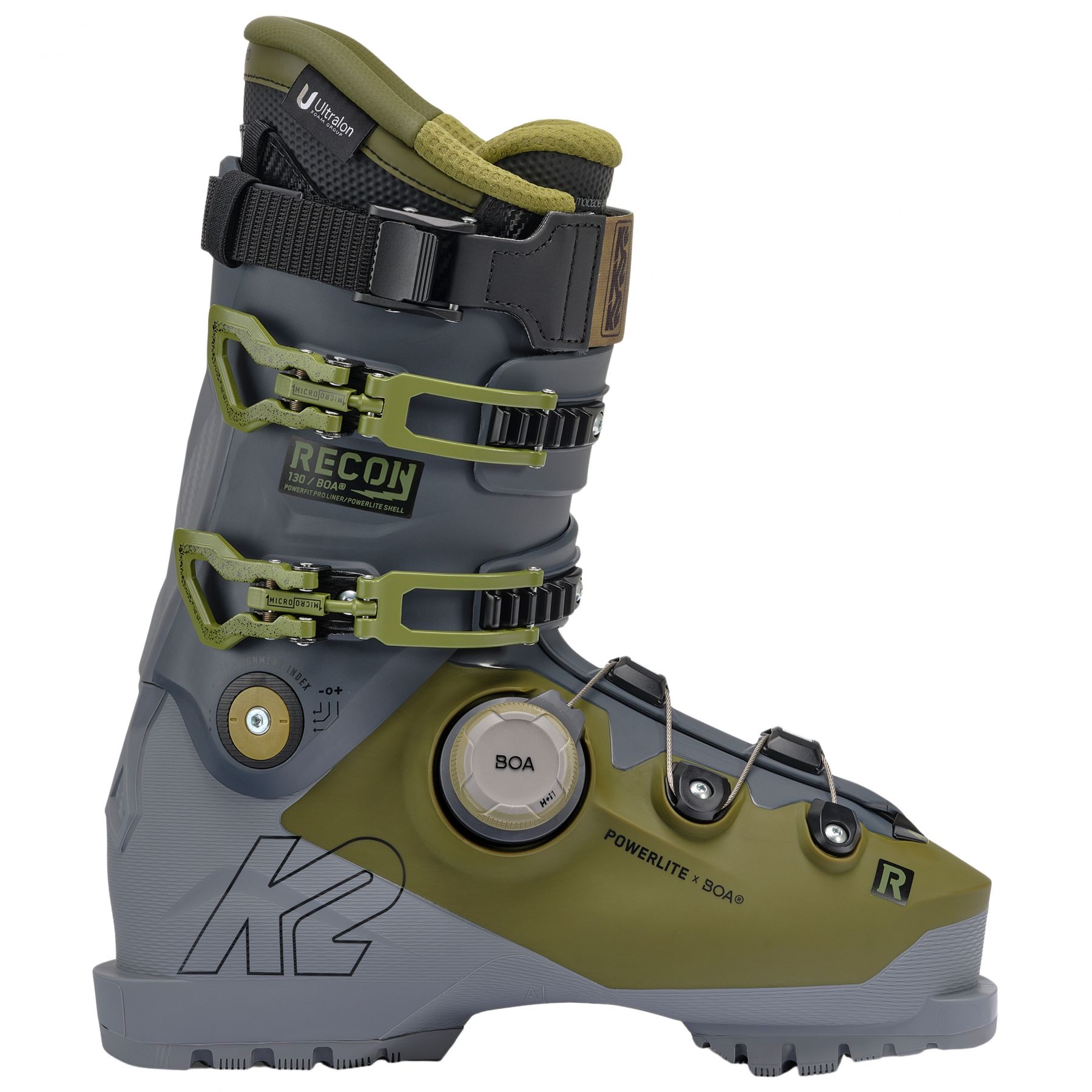 Bild von K2 Recon 130 BOA, Skischuhe, Herren, grün/grau