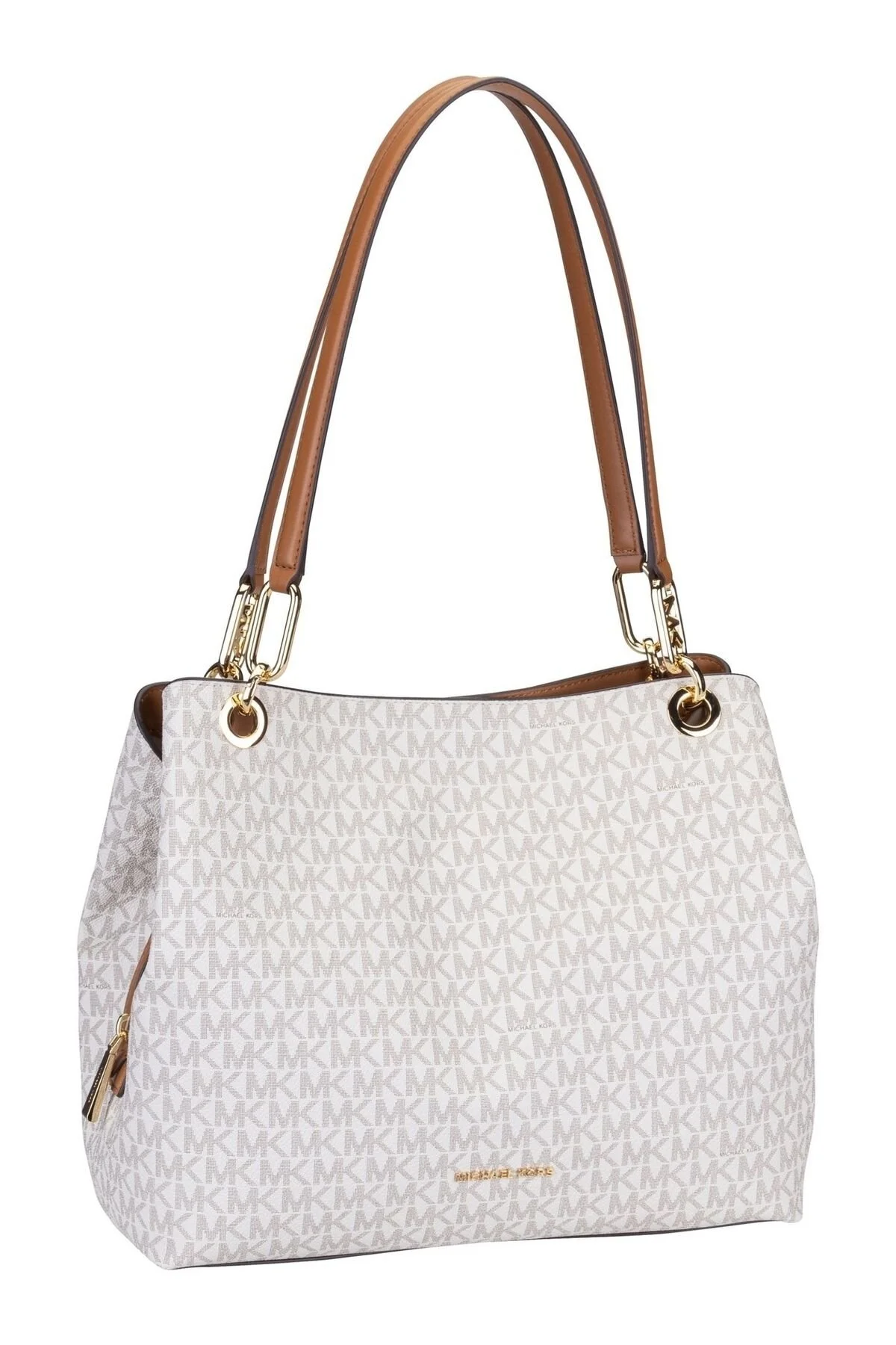 Bild von Michael Kors Kensington Large Shoulder Tote  in Beige (11 Liter), Schultertasche