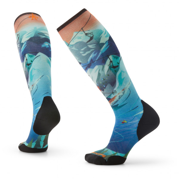 Bild von Smartwool - Women's Ski Targeted Cushion Lift Bunny OTC - Skisocken Gr S bunt