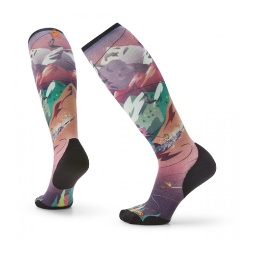 Bild von Smartwool - Women's Ski Targeted Cushion Lift Bunny OTC - Skisocken Gr M bunt