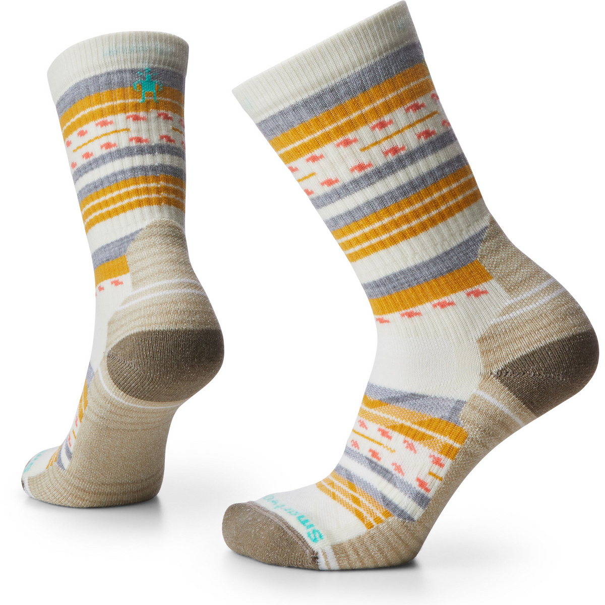 Bild von Smartwool - Women's Hike Light Cushion Margarita Crew Socks - Wandersocken Gr M beige