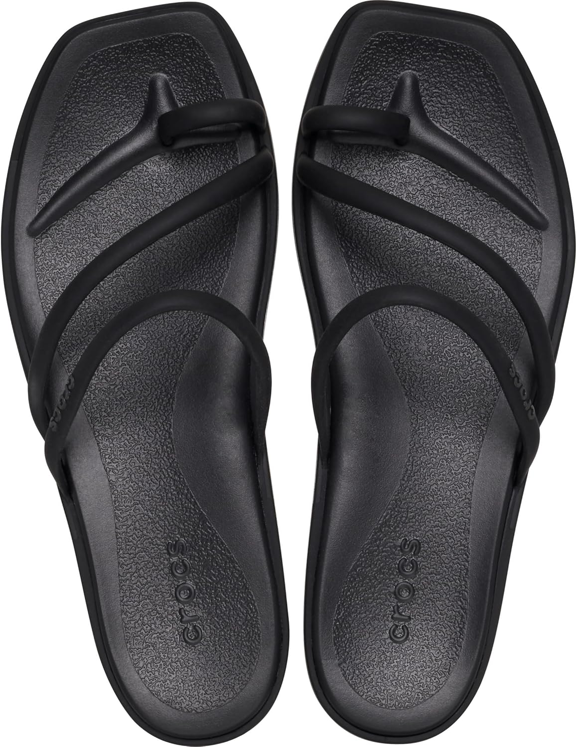 Bild von Crocs Herren Miami Toe Loop Sandal Sandalen, Black, 36/37 EU
