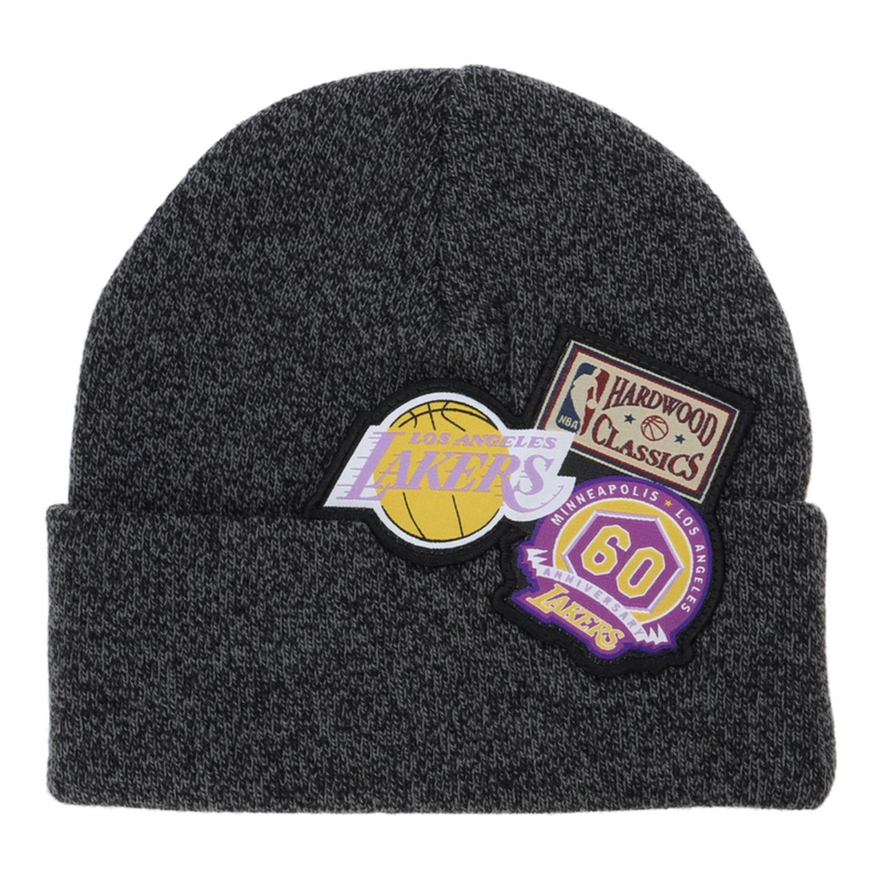 Bild von Mitchell & Ness Wintermütze - LOGO PATCH Los Angeles Lakers