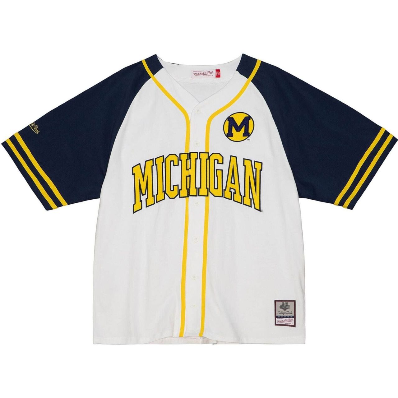 Bild von Mitchell & Ness Basketballtrikot Practice Day Jersey University of Michigan