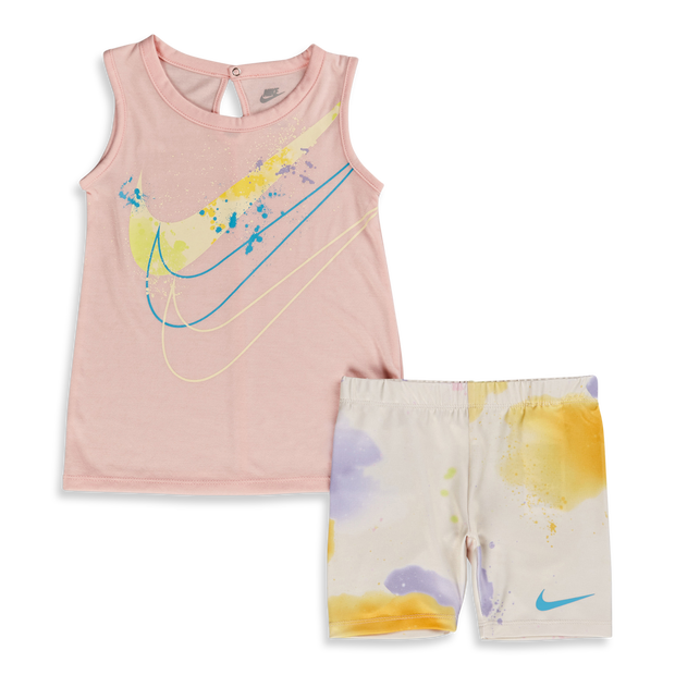 Bild von Nike Swoosh Unisex Trainingsanzüge - Weiß - Größe: 80 - 86 CM - Baumwoll-Jersey - Foot Locker