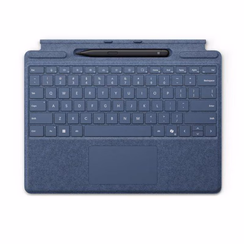 Bild von Microsoft Surface Pro Keyboard with Slim Pen, 8x6-00195, QWERTZ, Deutsch, pad, Microsoft, Surface Pro 10;