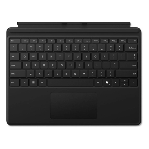 Bild von Microsoft Surface Pro Keyboard mit Copilot-Taste schwarz