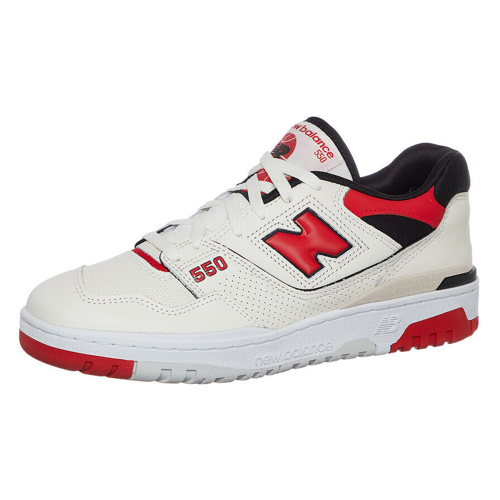 Bild von New Balance BB550 sea salt/ true red – Der perfekte Sneaker für jeden Anlass