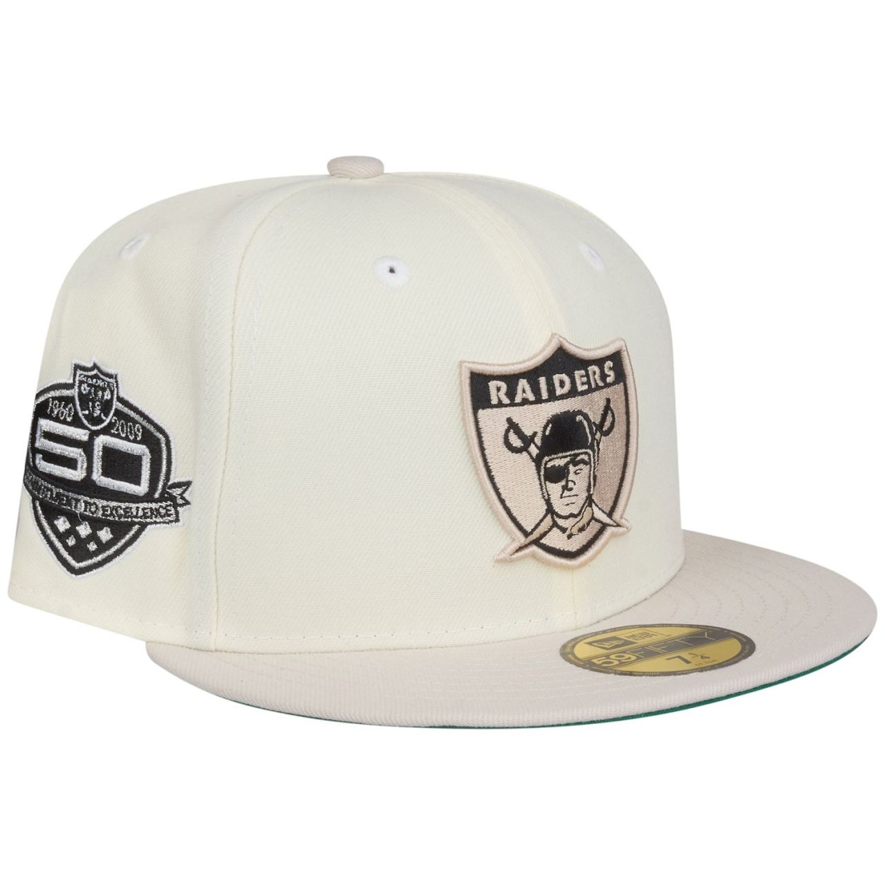 Bild von New Era 59Fifty Fitted Cap - SIDEPATCH Oakland Raiders