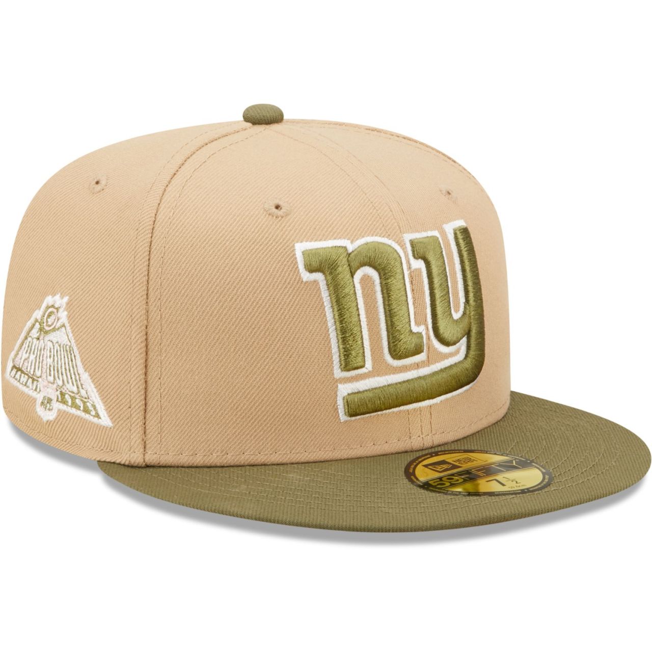 Bild von New Era 59Fifty Fitted Cap - SIDEPATCH New York Giants camel