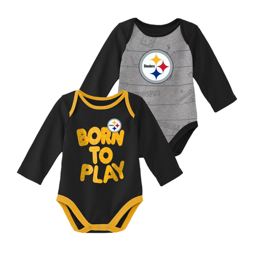 Bild von Outerstuff NFL Baby 2er Body-Set Pittsburgh Steelers
