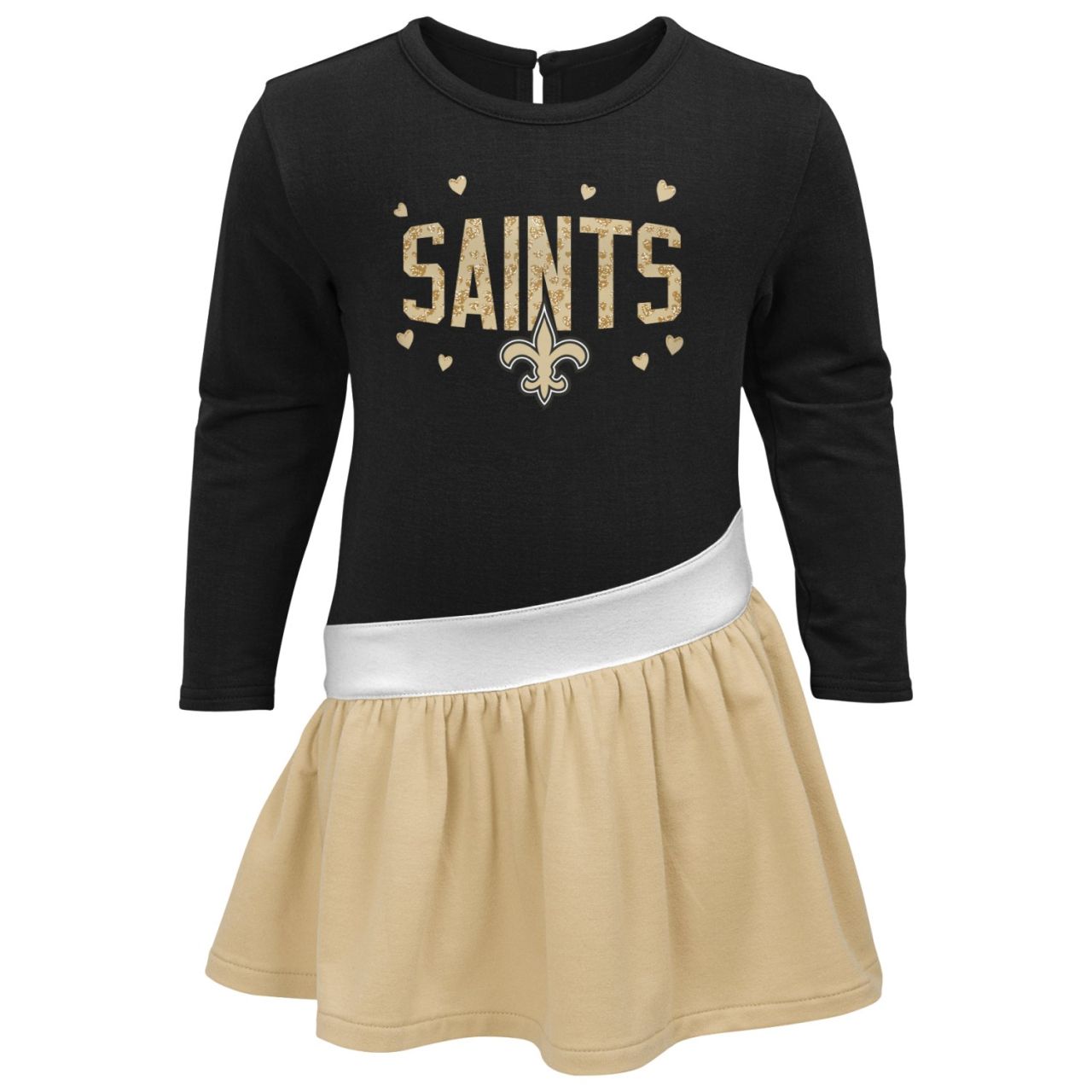 Bild von NFL Mädchen Tunika Jersey Kleid - New Orleans Saints