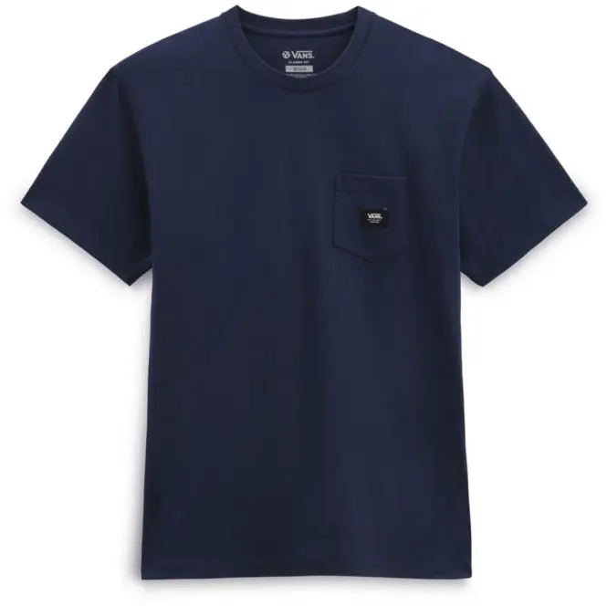 Bild von VANS WOVEN PATCH POCKET T-Shirt 2023 dress blues - S
