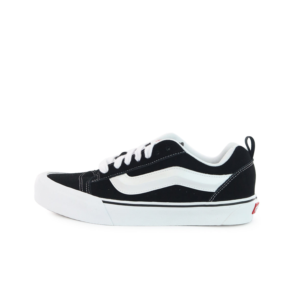 Bild von Vans - Knu Skool Black/True White - Schuhe - Schwarz - EU 45 - Textile, Leather/Textile/Gummi,Samt