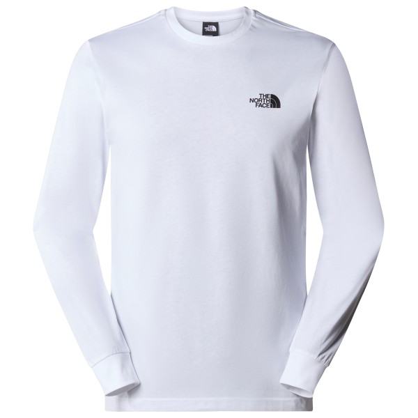 Bild von THE NORTH FACE Weißes T-shirt – L/s Box Nse, Nf0a87nnfn41 für Herren - M