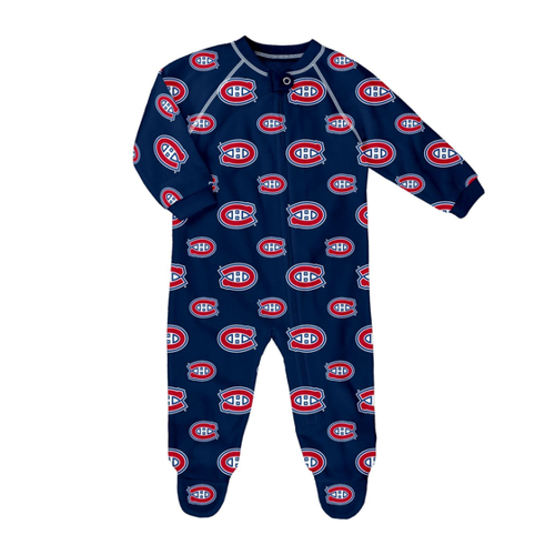 Bild von NHL Baby Zip Strampler - RAGLAN Montreal Canadiens