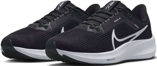 Bild von NIKE Air Zoom Pegasus 40 Laufschuhe Damen 001 - black/white-iron grey 38