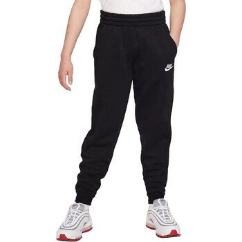 Bild von Nike K NSW Club FLC JGGR LBR Pants, Schwarz/Weiß, L(147-158) , Unisex