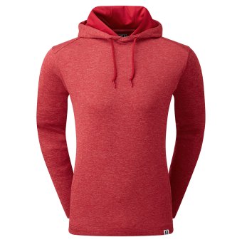 Bild von Footjoy Golf Hoodie Herren Pullover rot