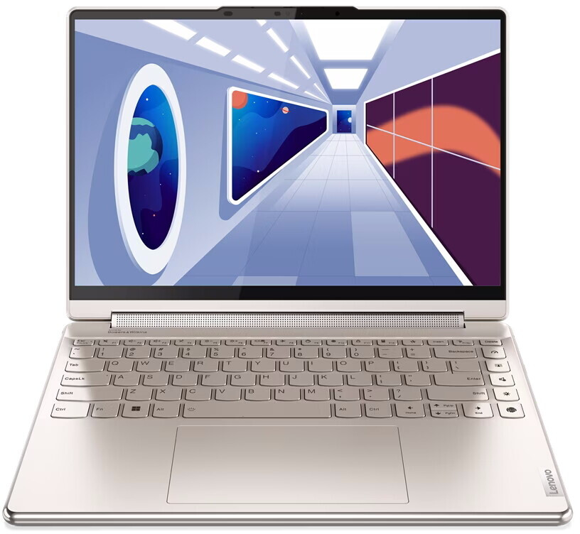 Bild von Lenovo Yoga 9 (14", Intel Core i7-1360P, 16 GB, 512 GB, DE), Notebook, Beige