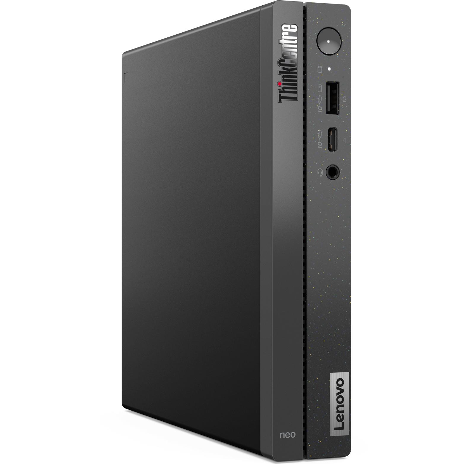 Bild von Lenovo THINKCENTRE NEO 50Q G4 (Intel Core i5-13420H, 8 GB, 256 GB, Intel UHD Graphics), PC, Schwarz