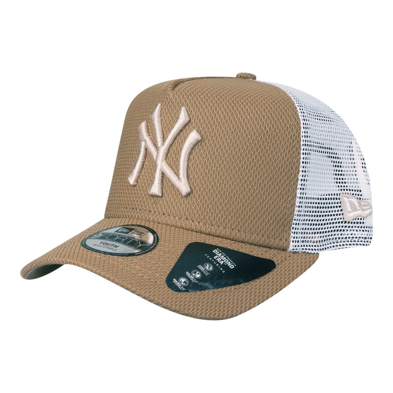 Bild von New Era, Herren, Cap, Kinder Cap - DIAMOND TRUCKER NY Yankees gold - Youth, Gold, (55, 56, 54 C)