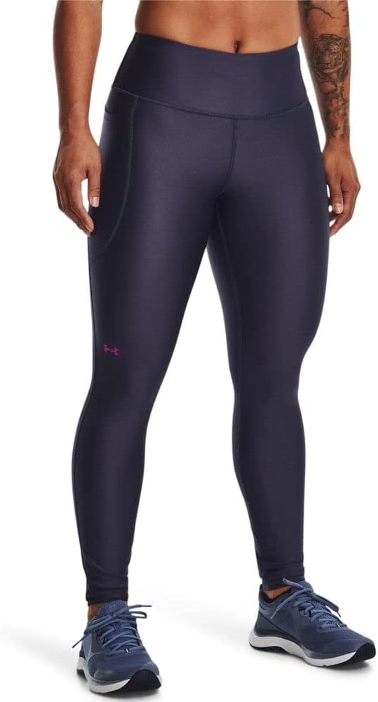 Bild von Under Armour HG Hi Rise Legging NS Damen Leggings (Dunkelrot XS ) Fitnessbekleidung