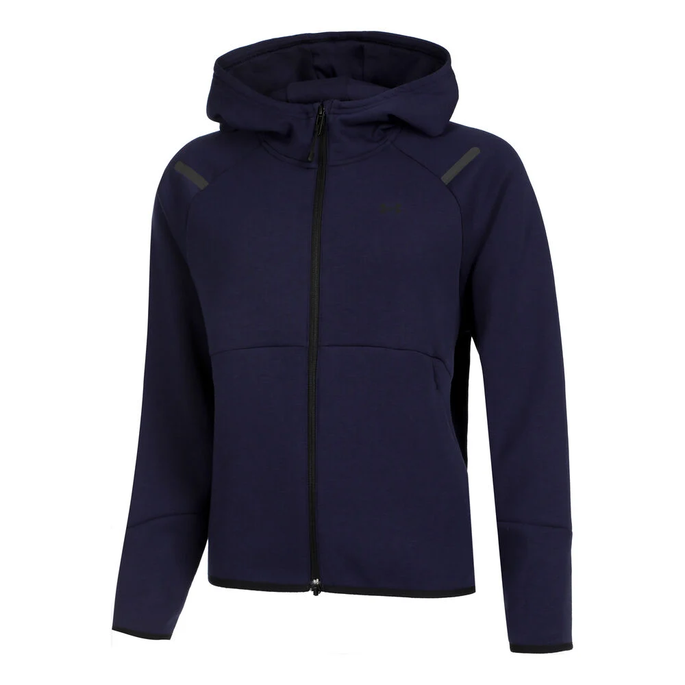 Bild von Under Armour Unstoppable FLC Fz-Blu Fleece Tops Damen Fleecejacke blau M