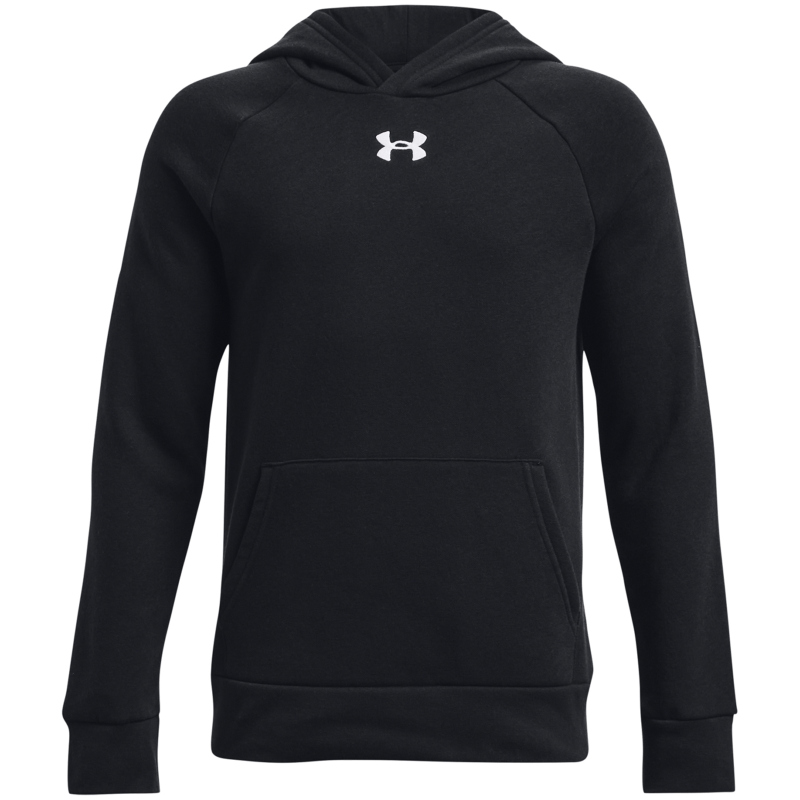 Bild von UNDER ARMOUR Rival Fleece Hoodie Jungen 001 - black/white XL (160-170 cm)