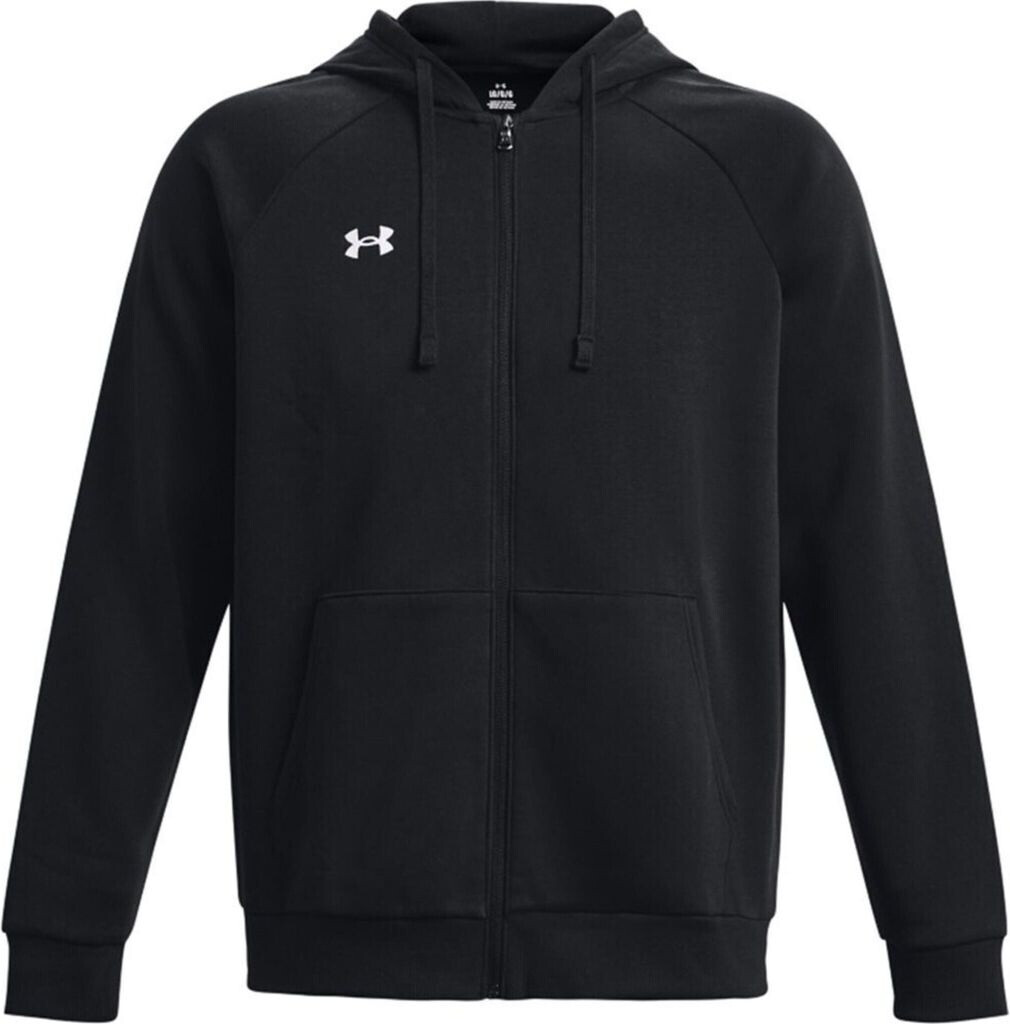 Bild von UNDER ARMOUR Rival Fleece Kapuzenjacke Herren 001 - black/white 3XL