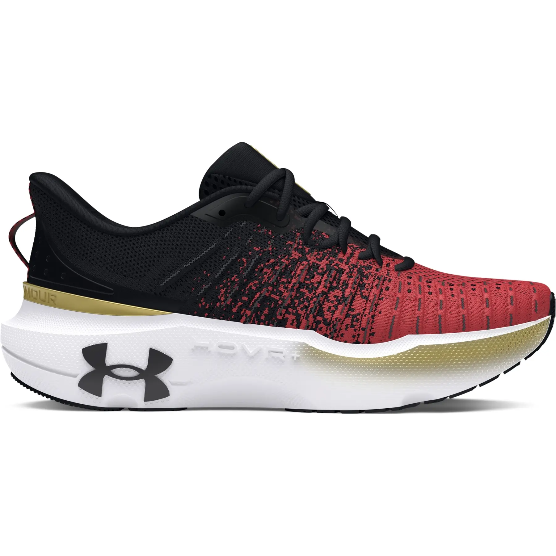 Bild von UNDER ARMOUR Infinite Elite Laufschuhe Herren 003 - black/red solstice/metallic gold 44