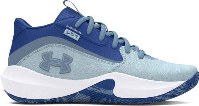Bild von UNDER ARMOUR GS Lockdown 7 Basketballschuhe Kinder 400 - nimbus blue/tech blue/horizon blue 36.5