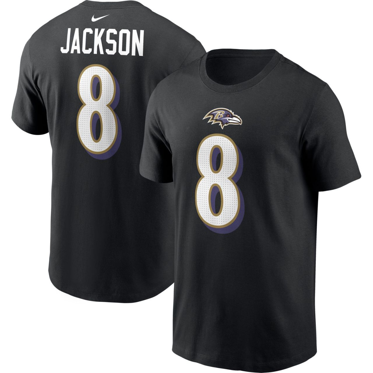 Bild von Nike Player Shirt Baltimore Ravens #8 Lamar Jackson