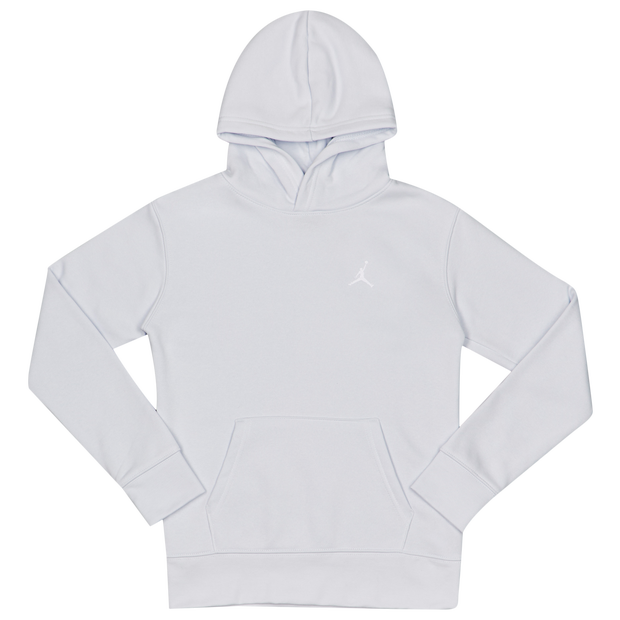 Bild von Jordan Brooklyn Unisex Kapuzenpullover - Grau - Größe: 137 - 147 CM - Baumwoll-Fleece - Foot Locker