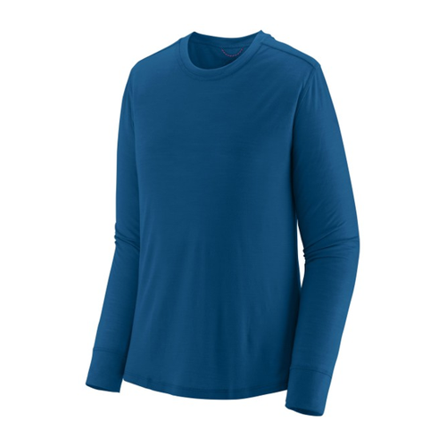 Bild von Patagonia Women's L/S Cap Cool Merino Shirt - Merinoshirt Gr XS blau