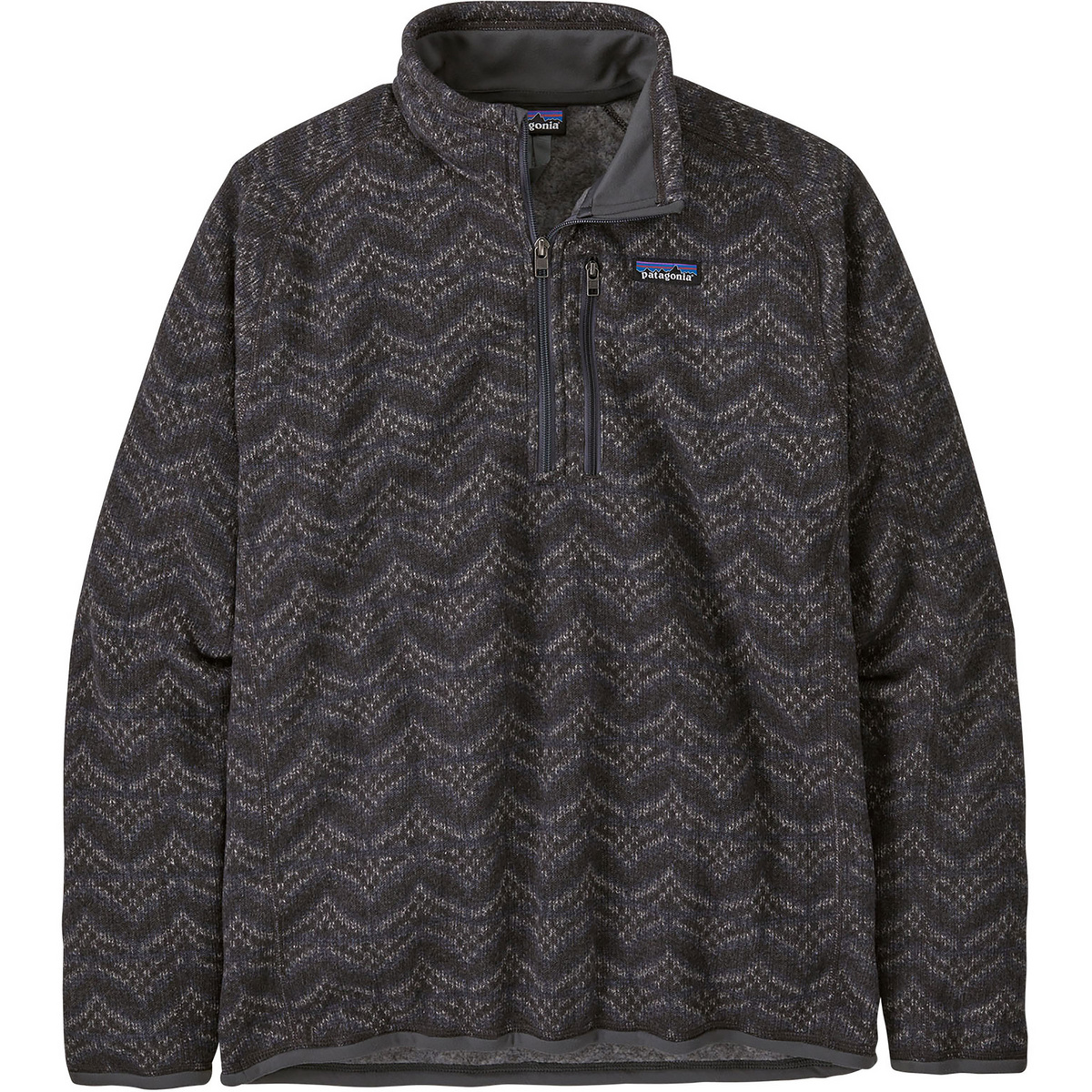 Bild von Patagonia Men's Better Sweater 1/4-Zip (25523) island escape: forge grey